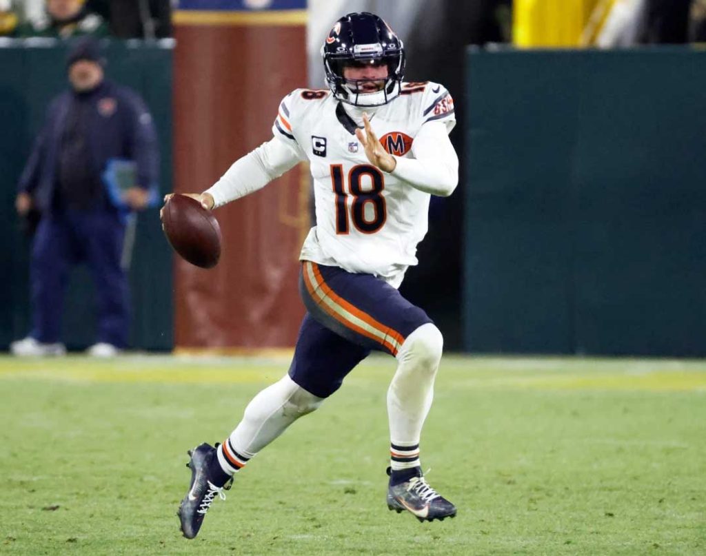 Bears’ Caleb Williams blames himself for not throwing better pass on his crucial INT against Packers